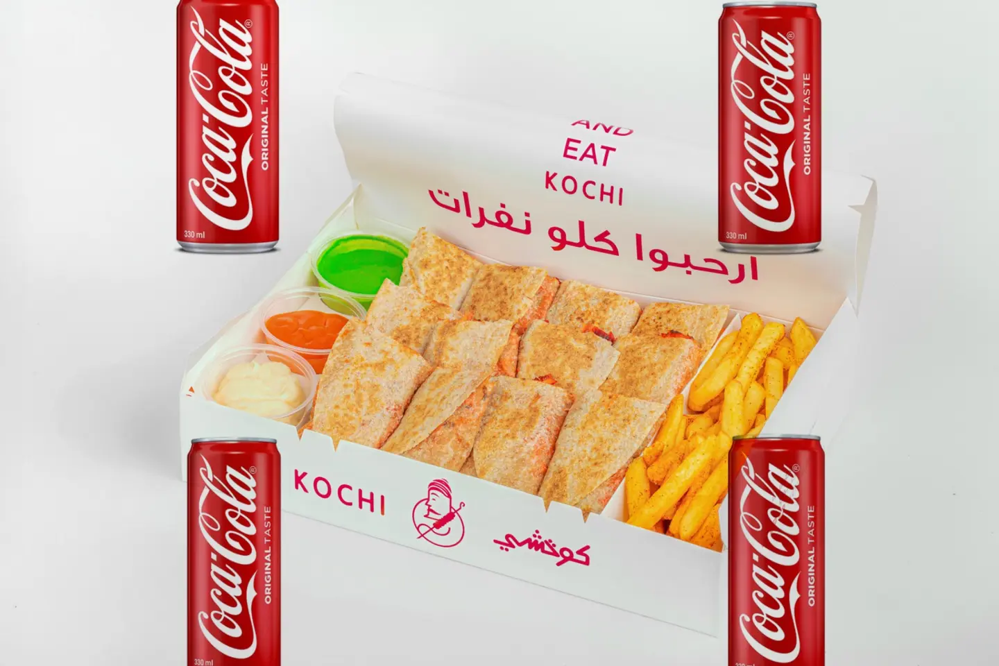 بوكس كوتشي و ٤ كولا