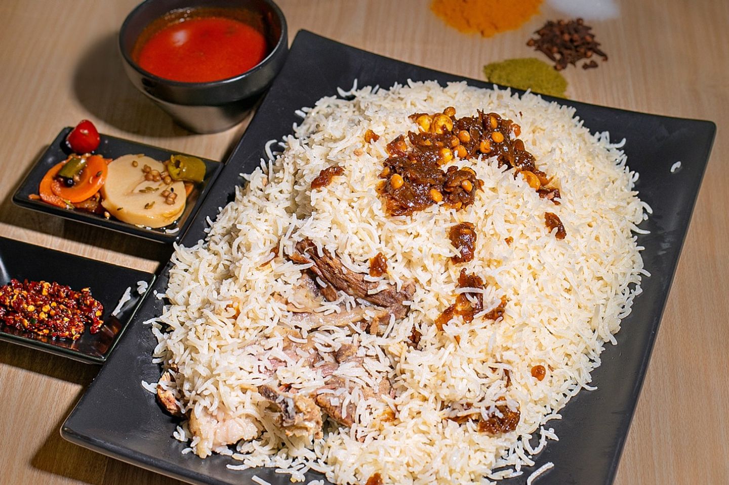 كبسة برية لحم نعيمي