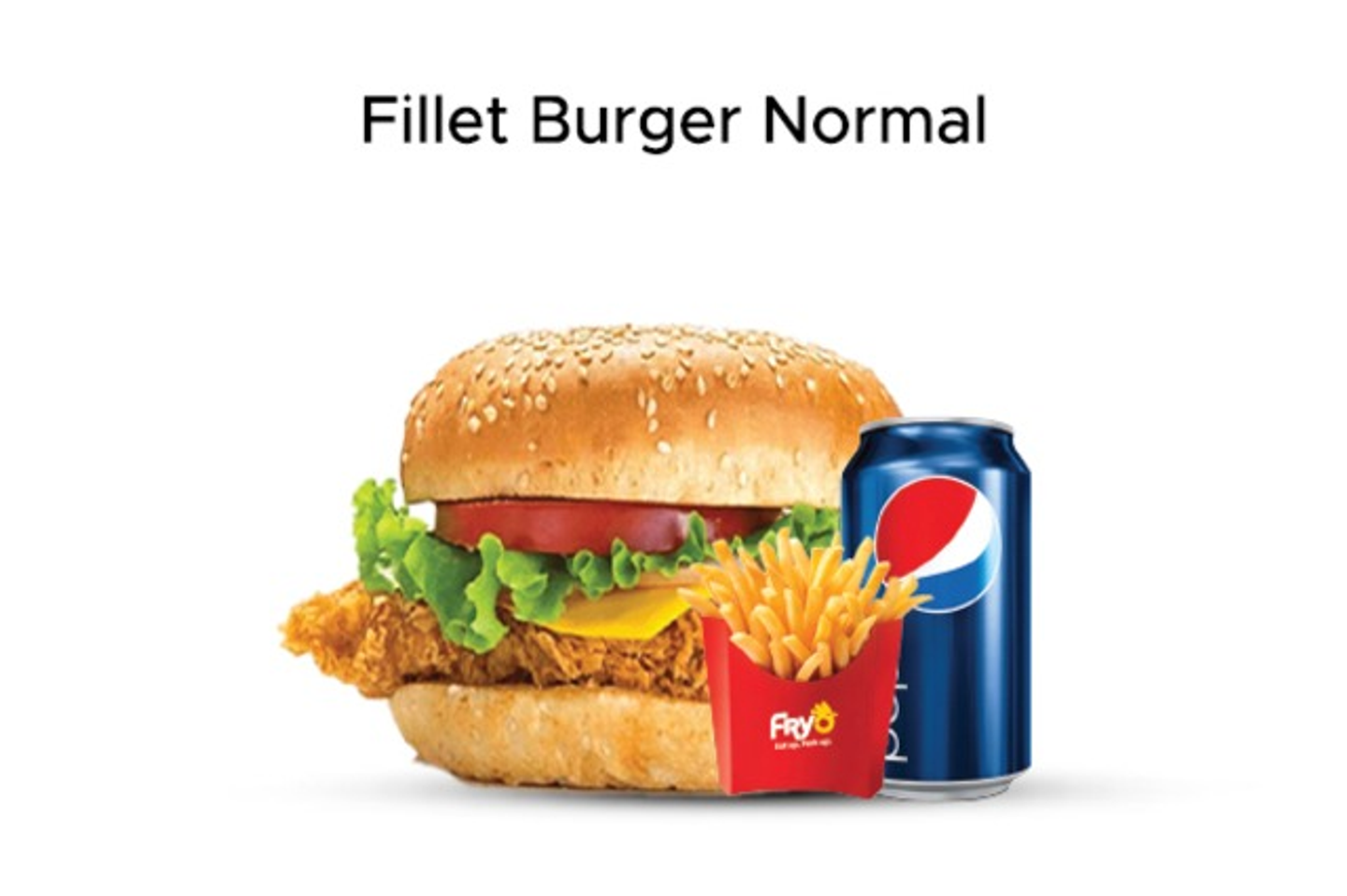 Fillet Burger Meal - Normal
