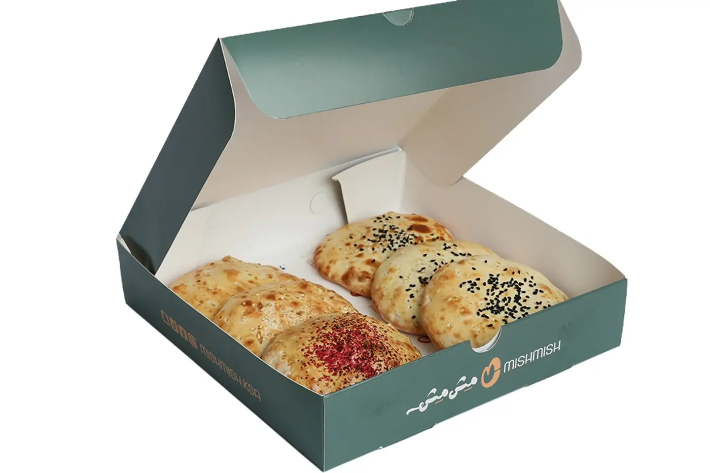 بوكس المدورة 6 ساندوتش
