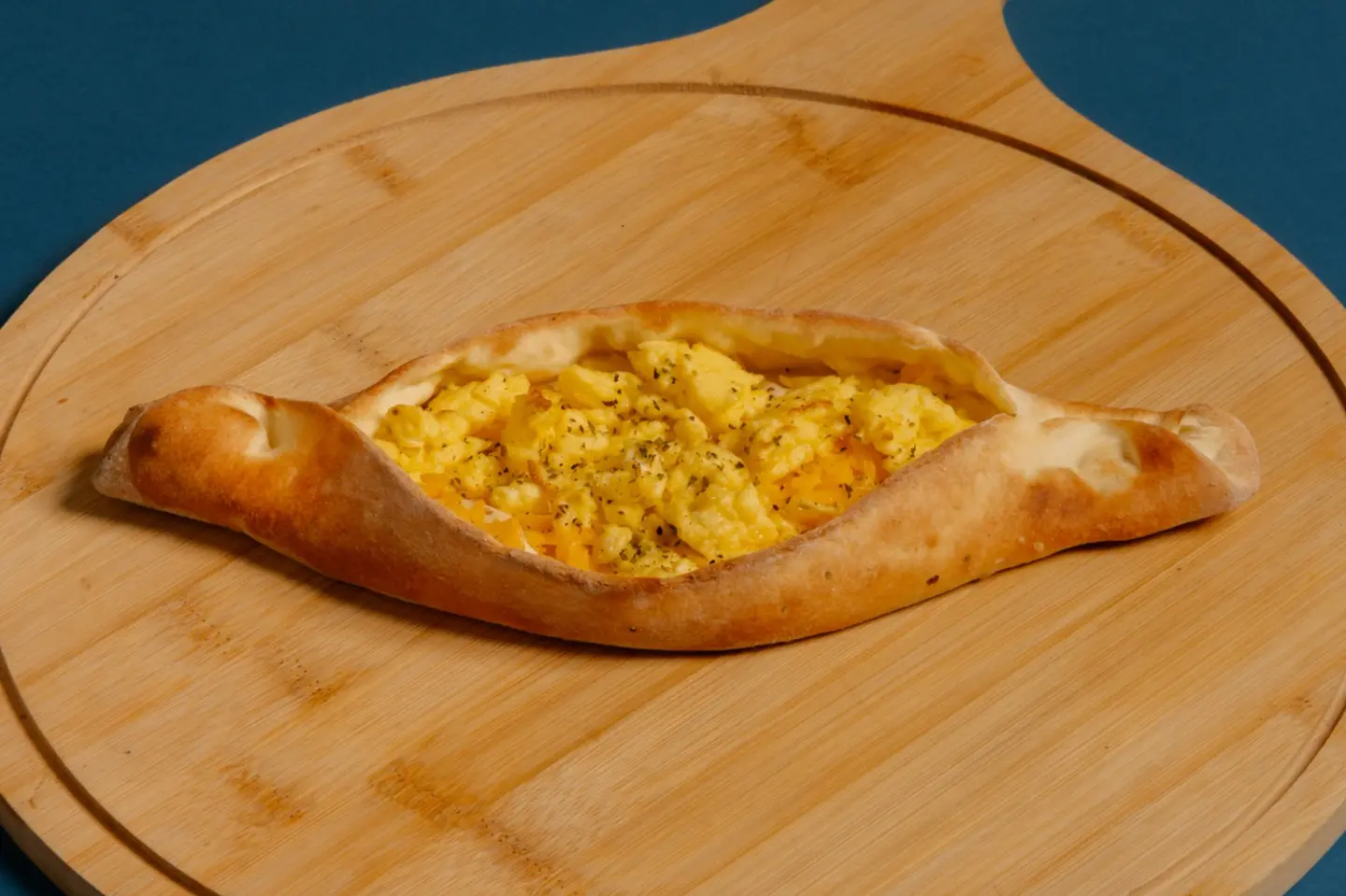 بيض جبن شيدر