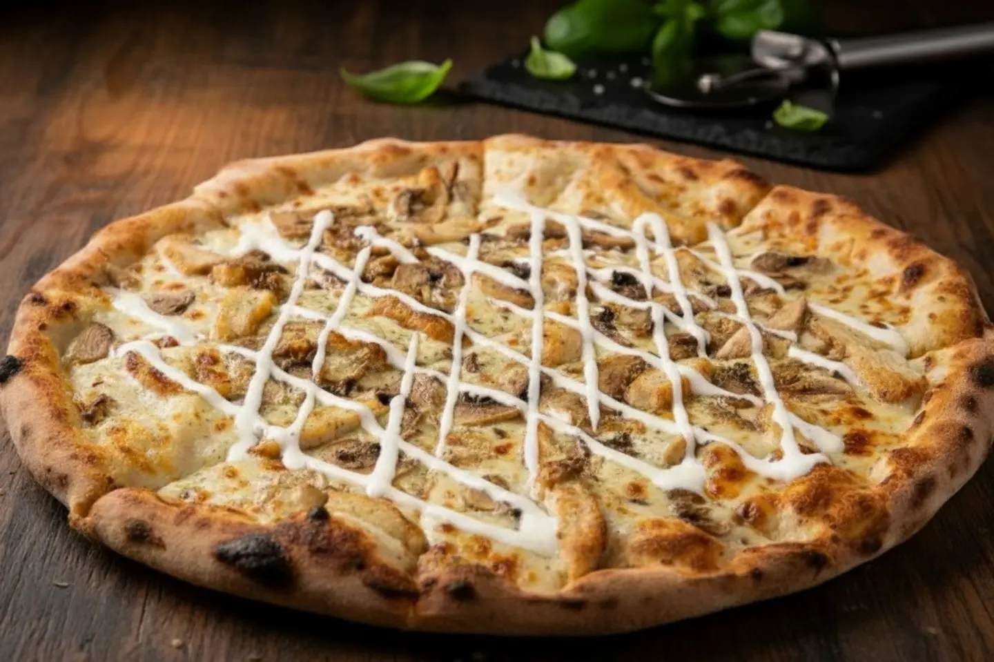 بيتزا تشيكن رانش - وسط