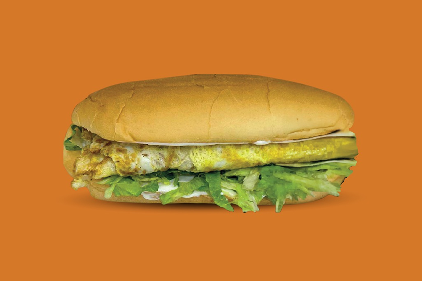 ساندويتش بيض مقلي