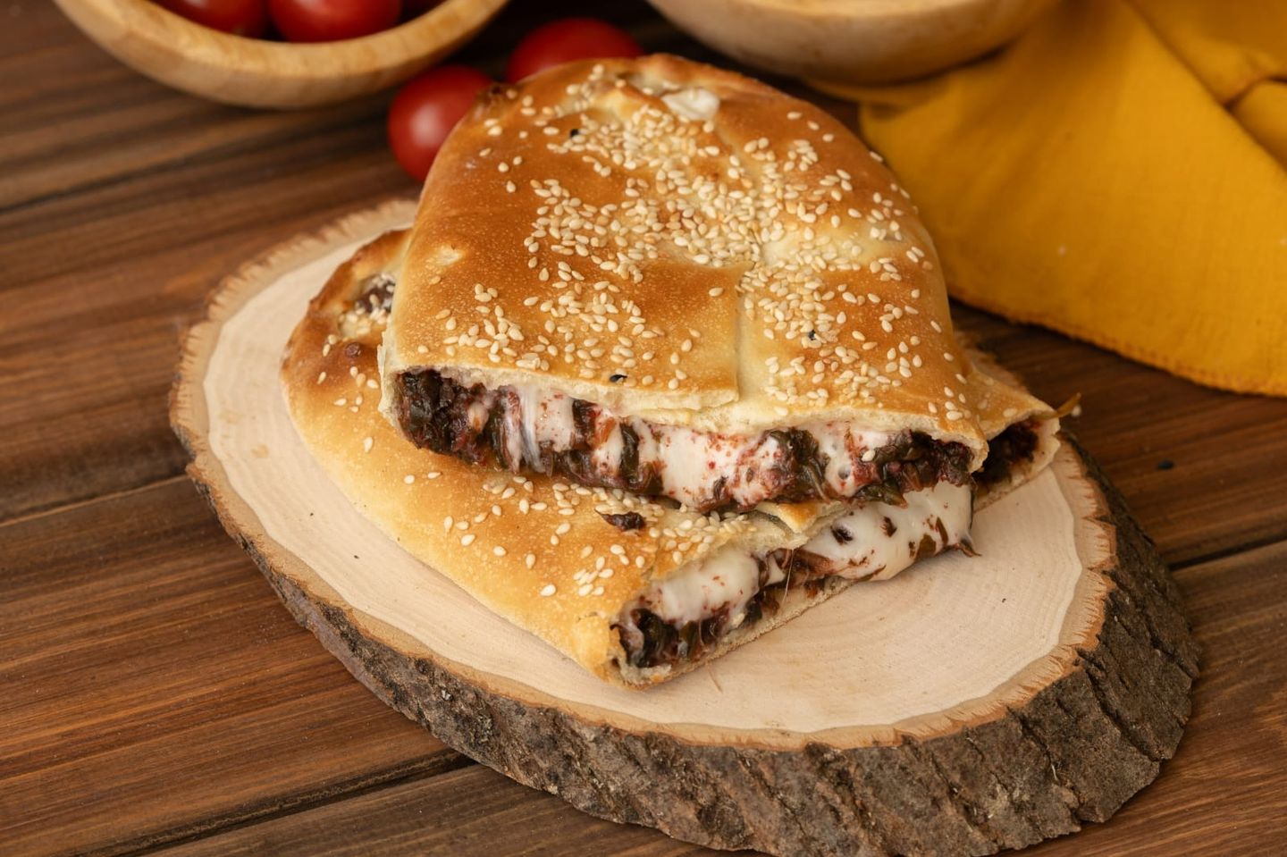 سبانخ  مع الجبن