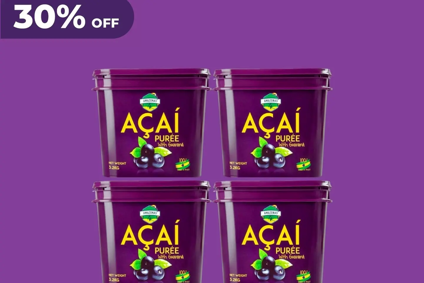 Acai Box (4 Pcs X 3.2 Kg)