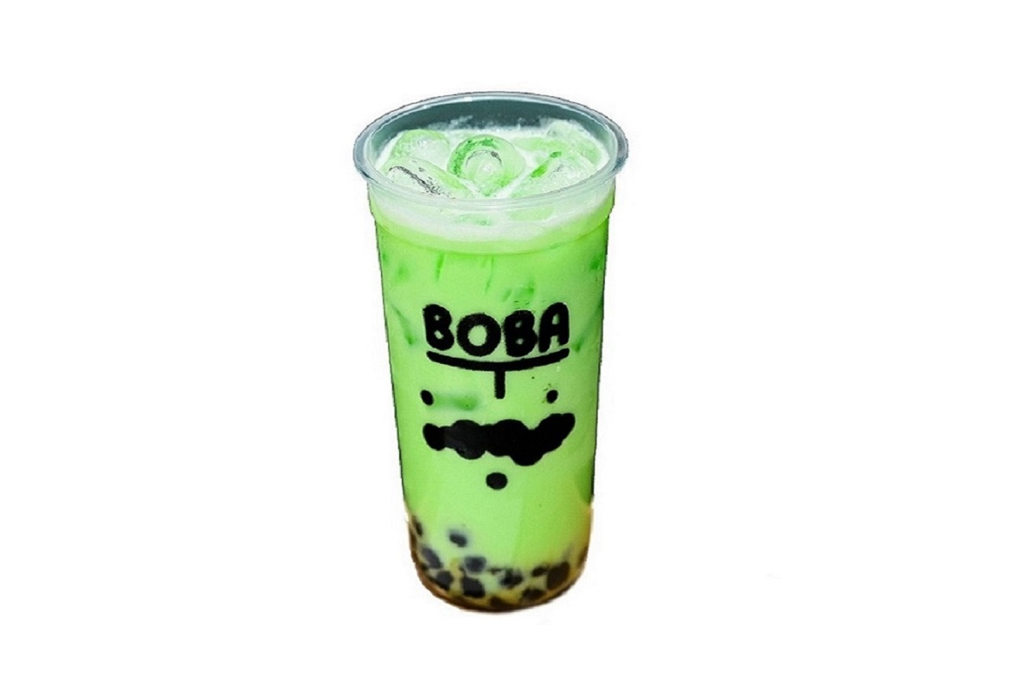 Honeydew Boba Tea