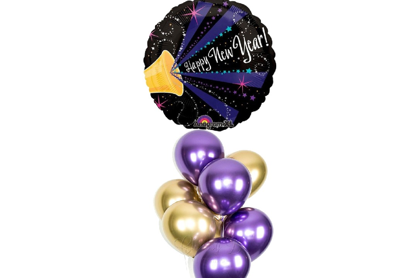 مجموعة بالونات السنة الجديدة ٢