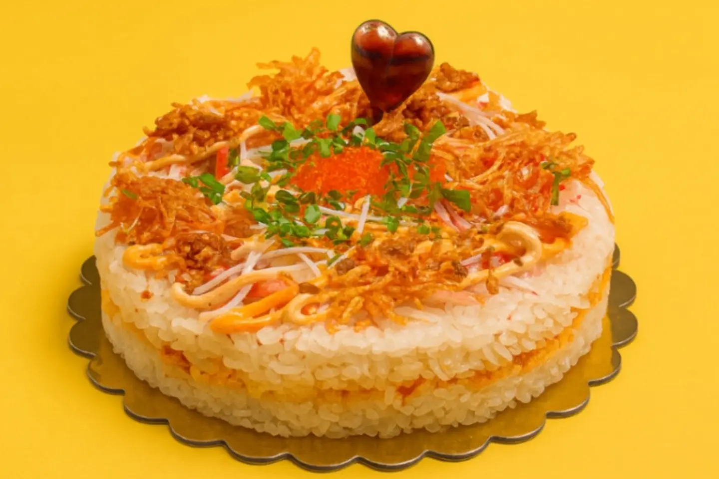 كيكة سوشي كراب