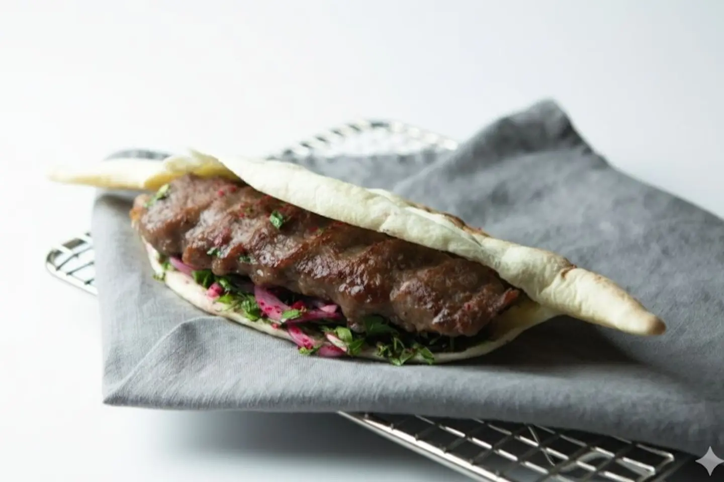 ساندوتش كباب عراقي صغير