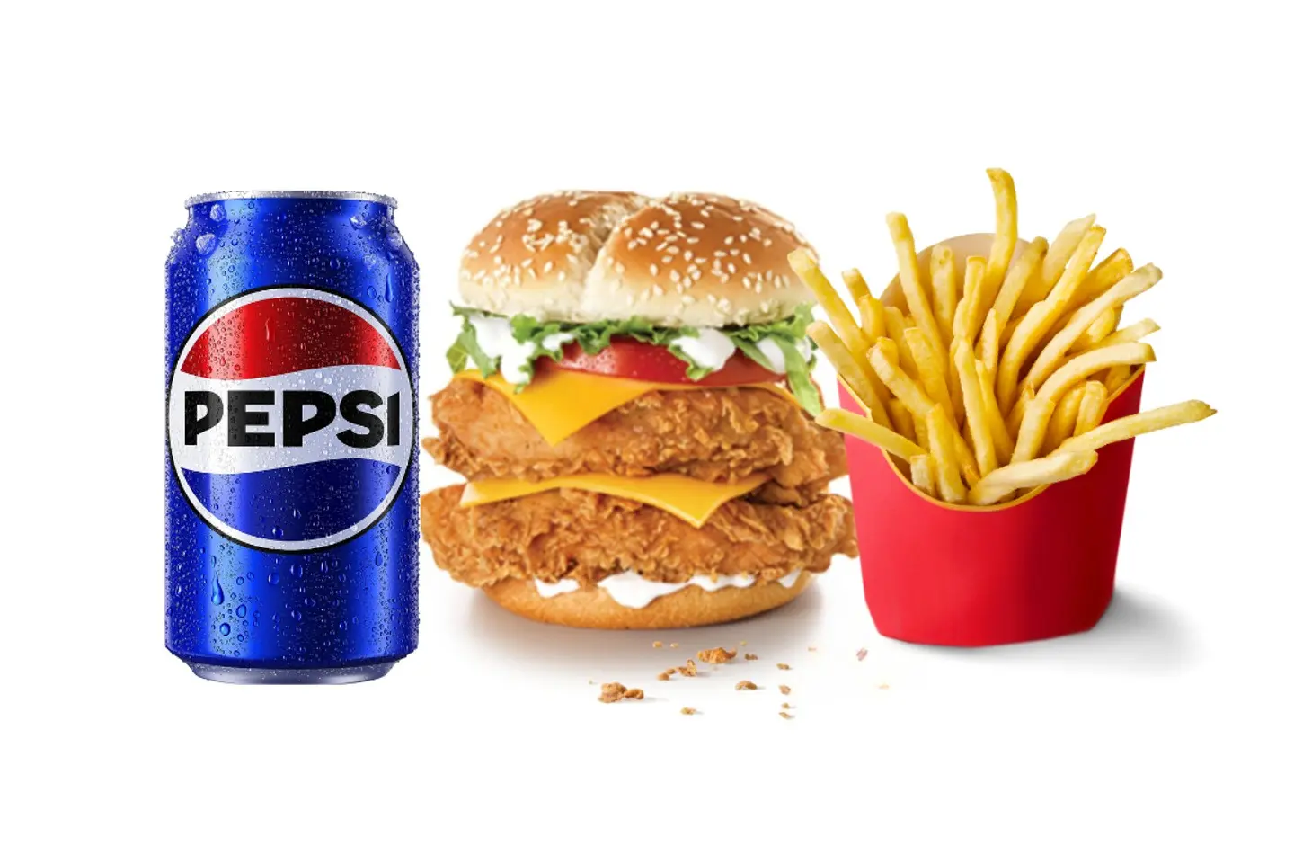 Double Zinger Burger Meal