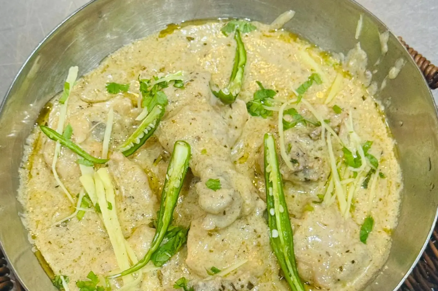 Chicken Karhai White Half