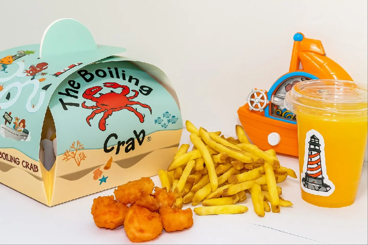 وجبة اطفال روبيان