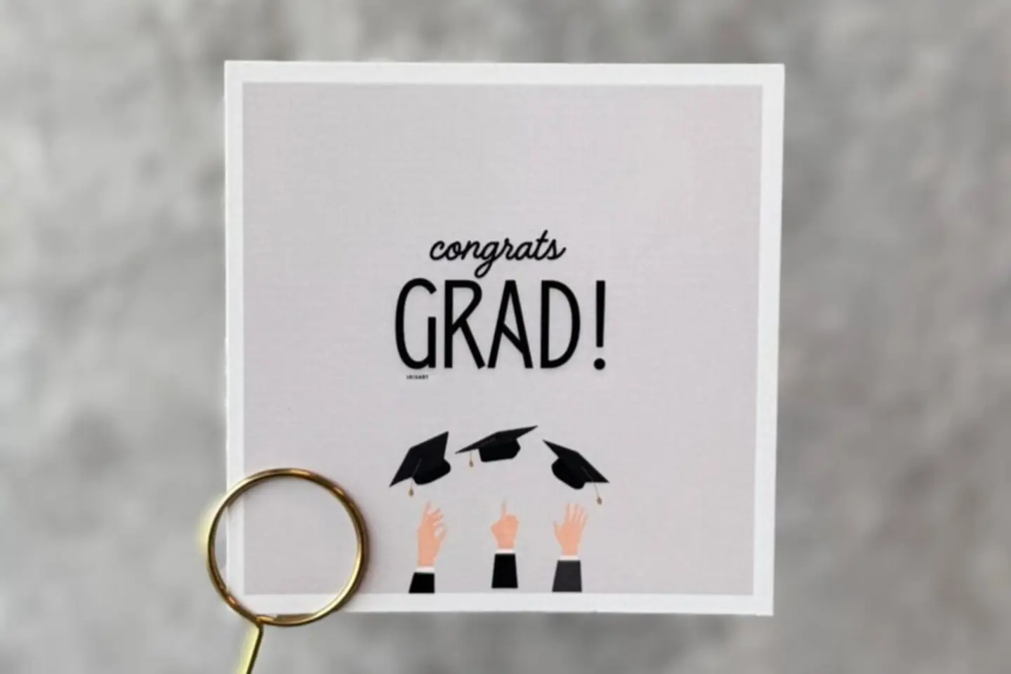 بطاقة التخرج