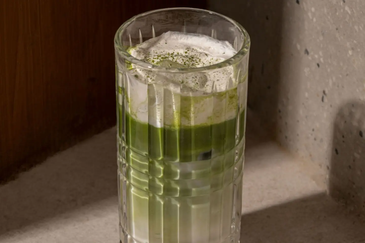 ايس ماتشا شوكولاتة بيضاء