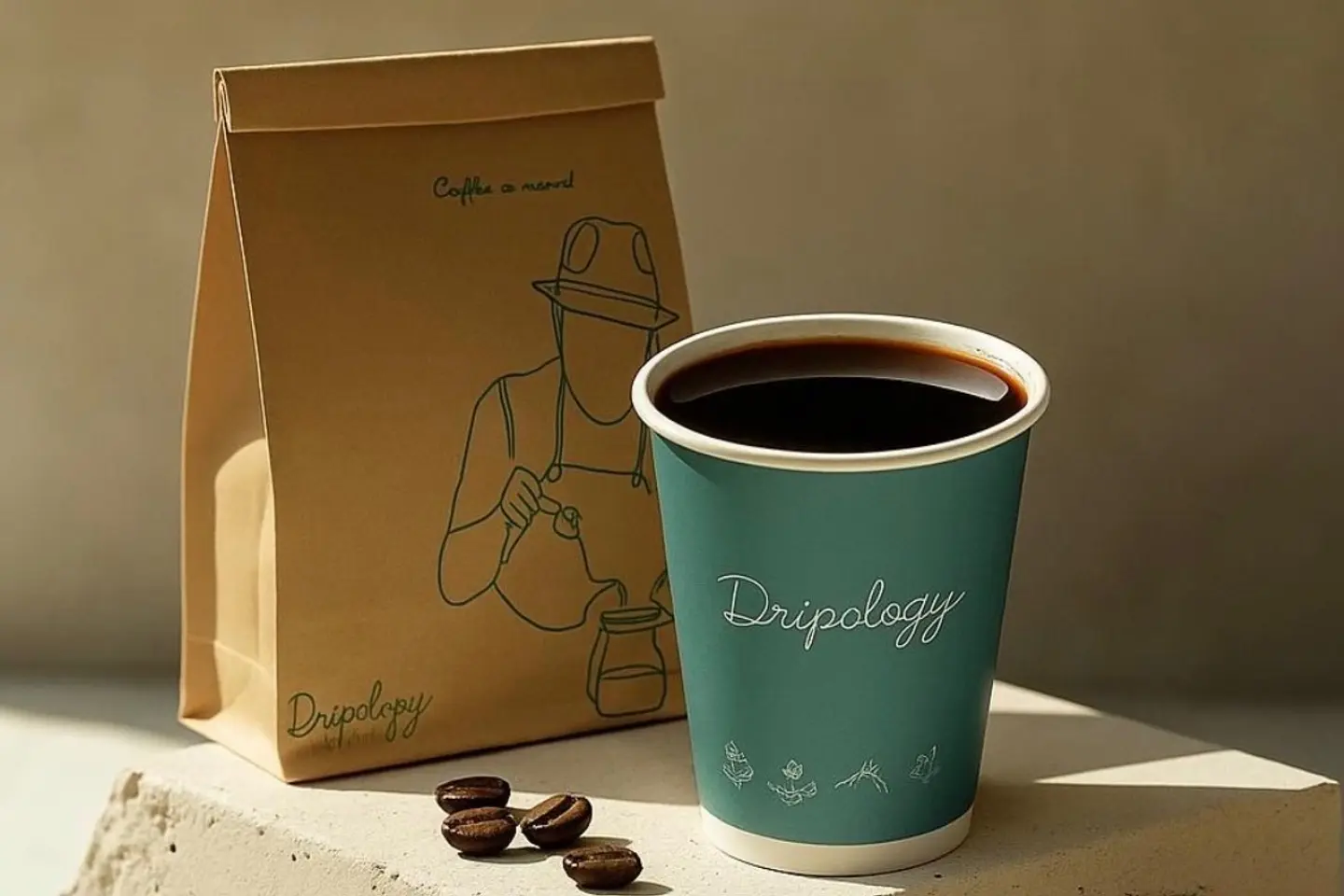 قهوة مقطرة حار فاخر