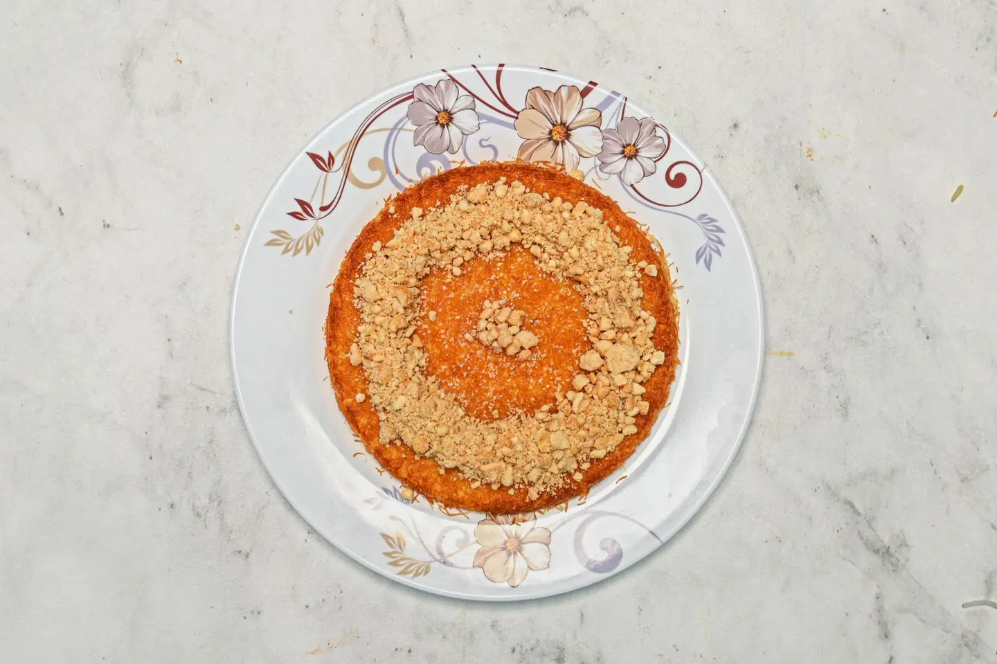 كنافة بالقشطة