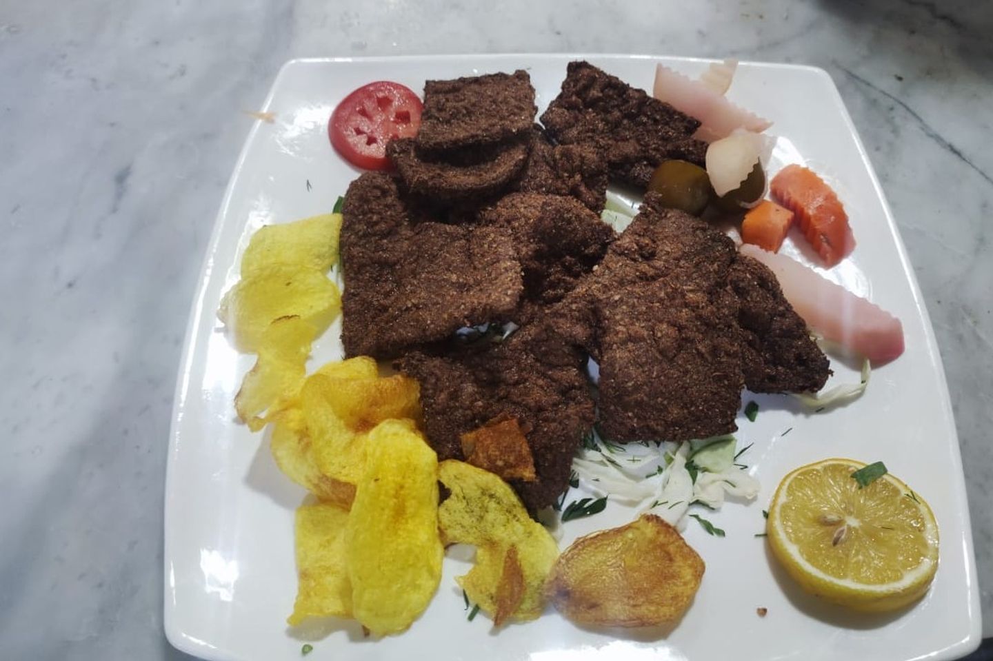 وجبه كبده بالرده