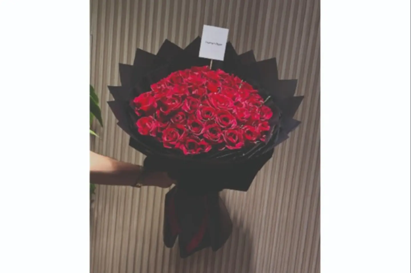 باقة ورد احمر