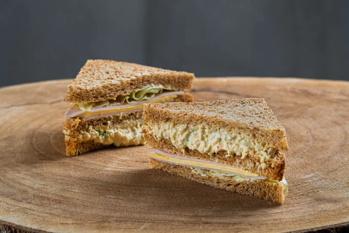 Club Sandwich Cuisine - White Toast