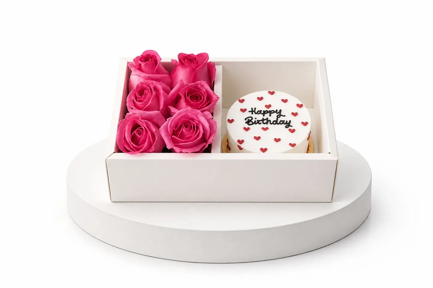 Pink Cake Box