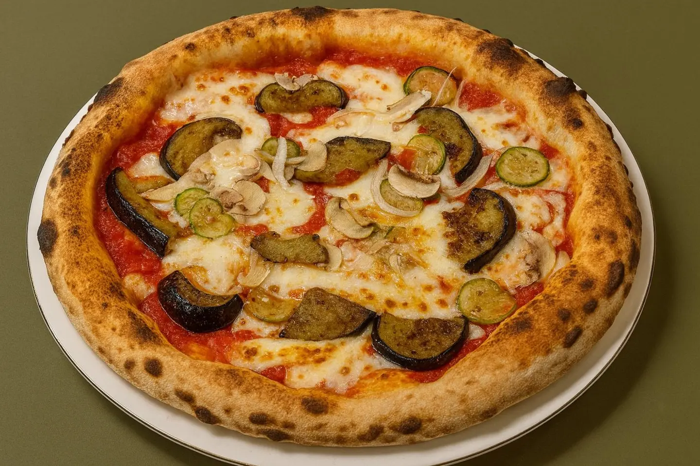 بيتزا خضروات