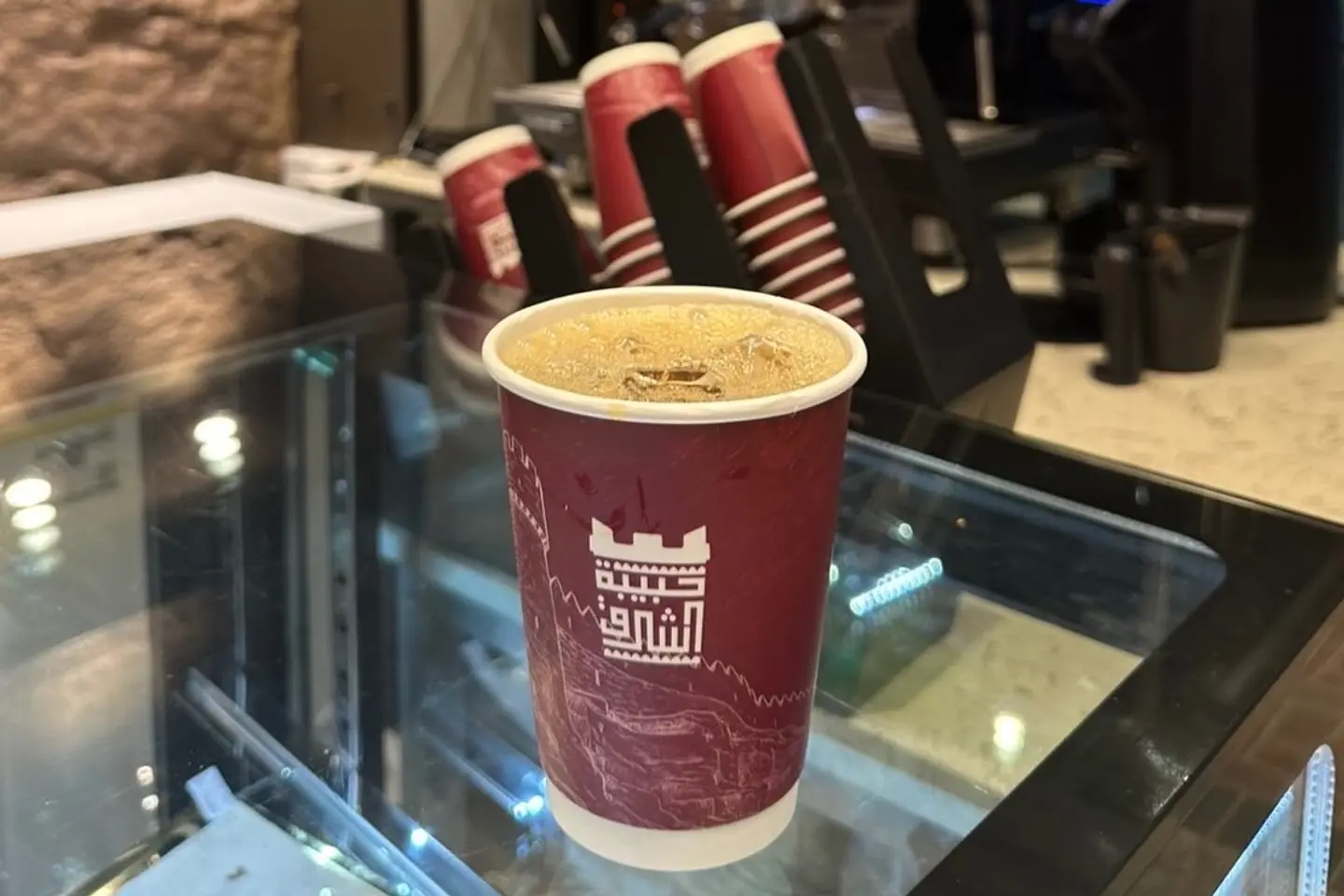 قهوة اليوم بارد
