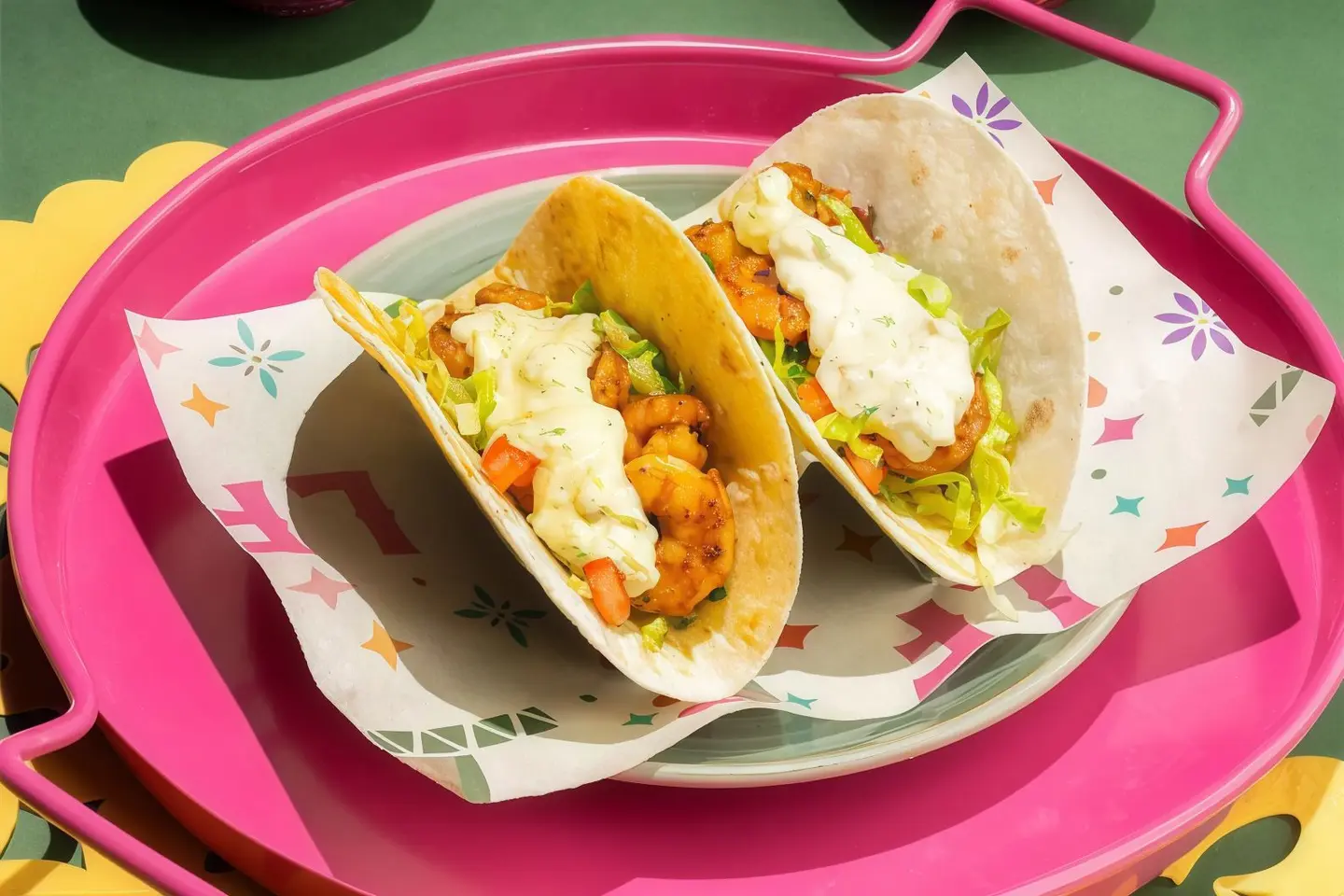 Soft Shrimp Tacos