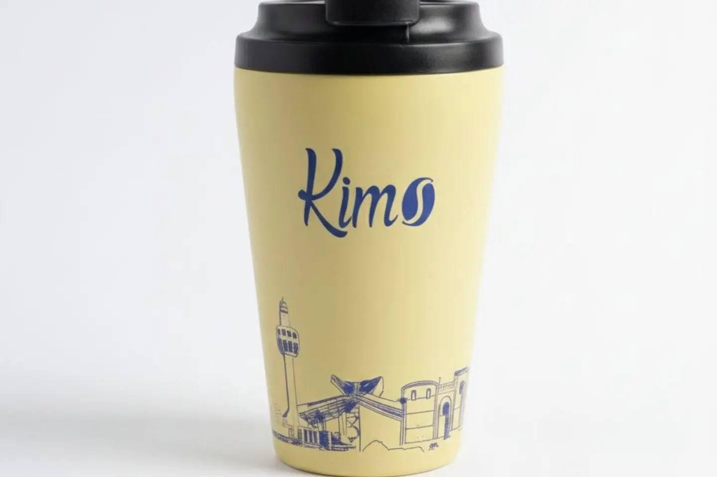 كيمس مج اصفر بغطاء اسود