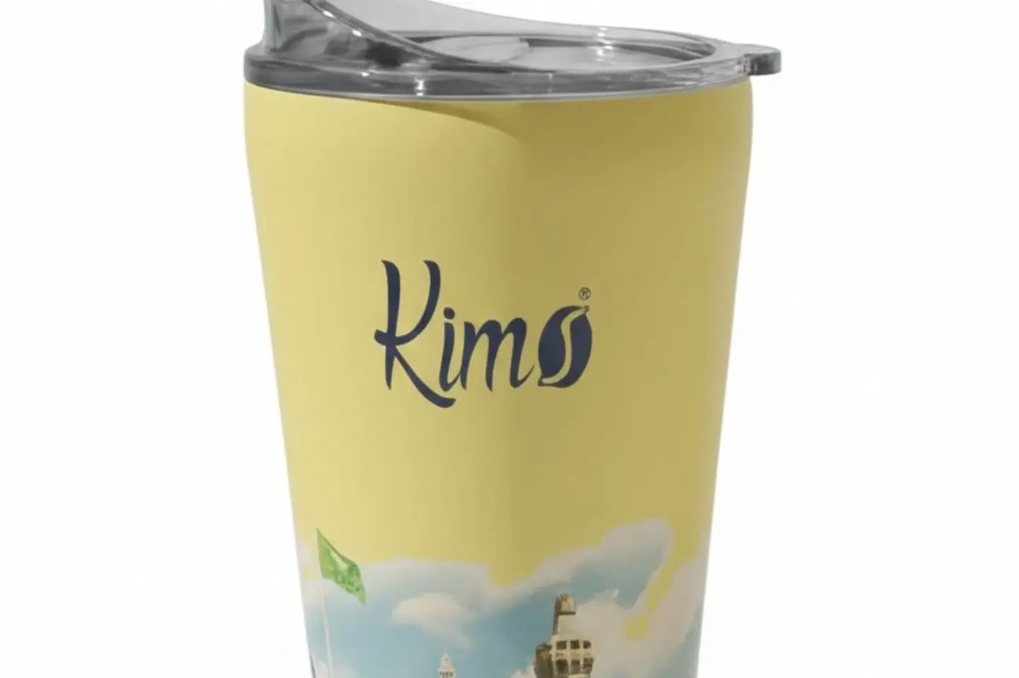 كيمس مق اصفر بغطاء شفاف