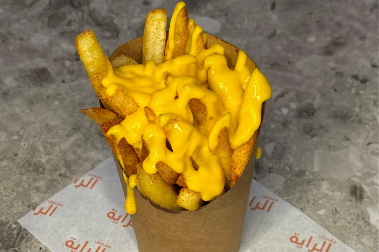 بطاطس مع جبن الشدر