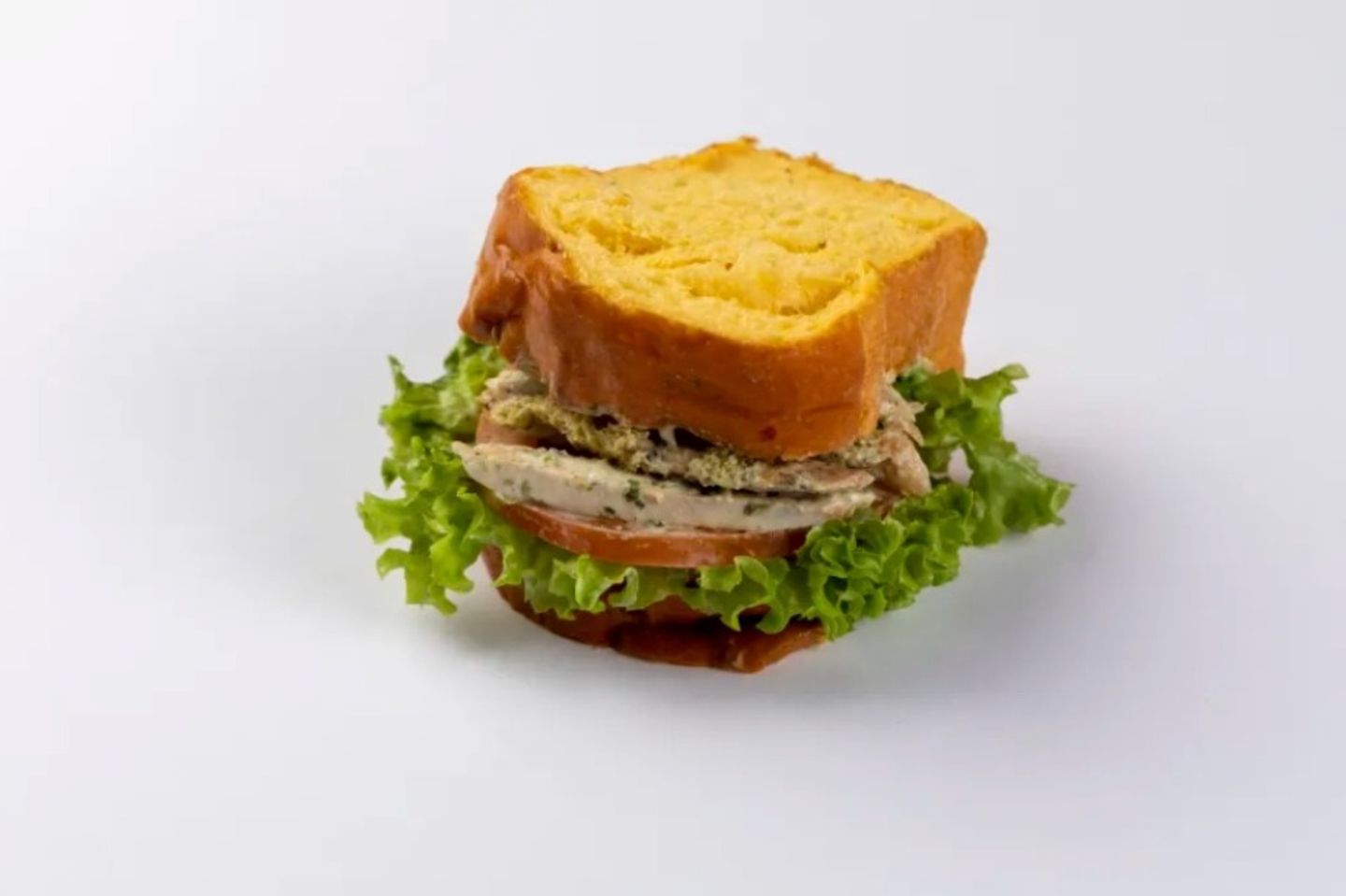Chicken Pesto Brioche