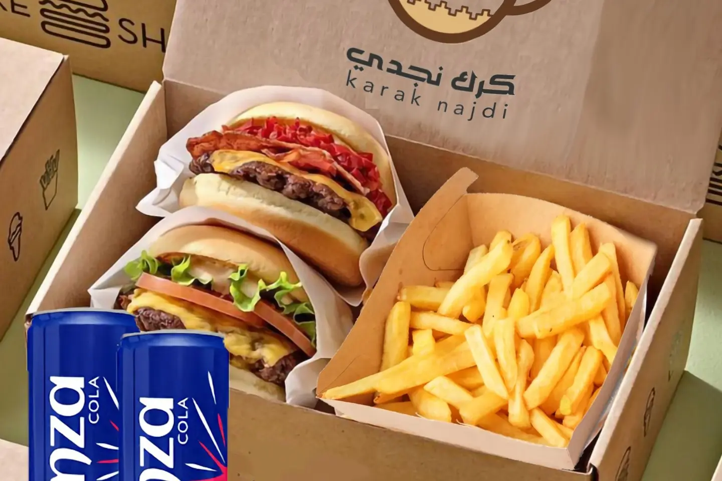 وجبة برجر دجاج عرض خاص