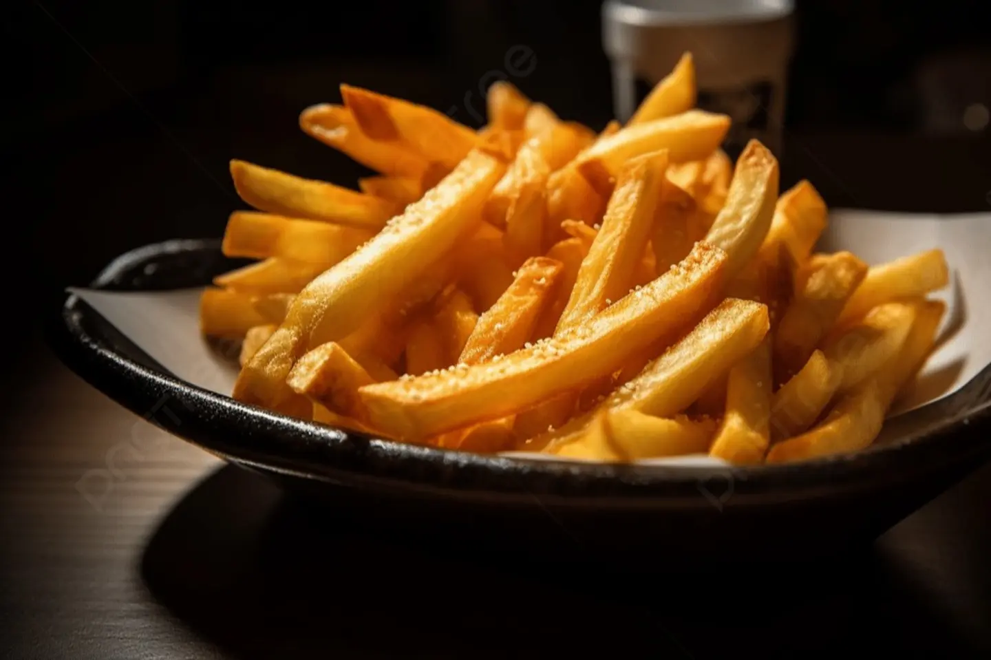 A Plate Of Fried Potatoes