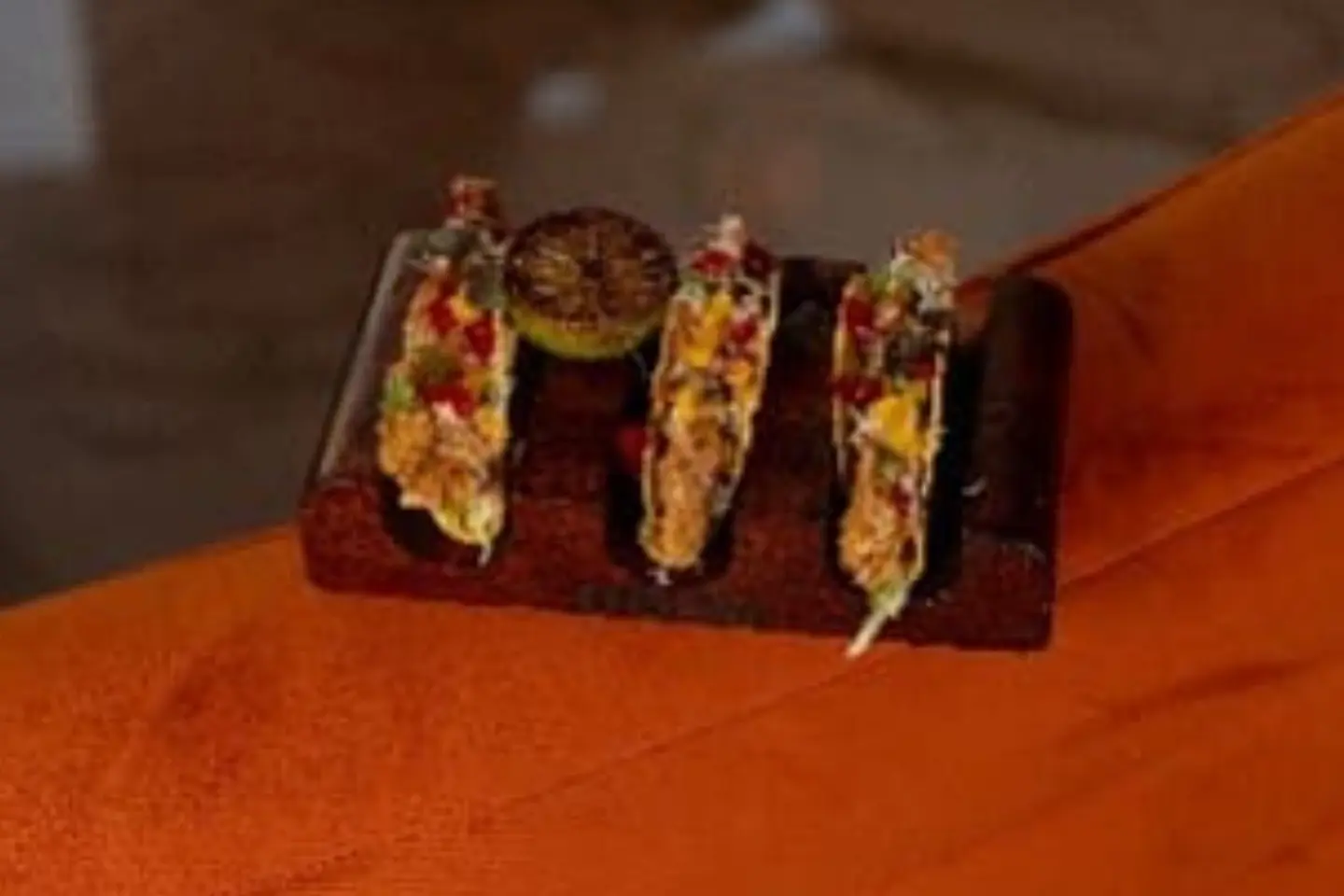 Mango Infused Chicken Tacos