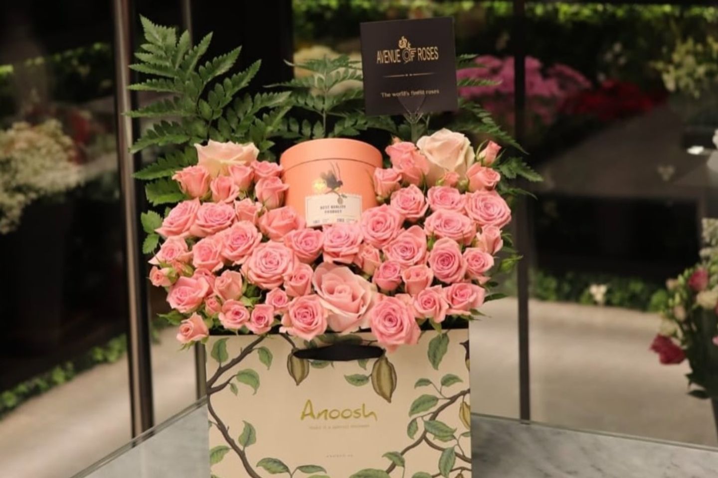 Flower Chocolate Anoosh Pink