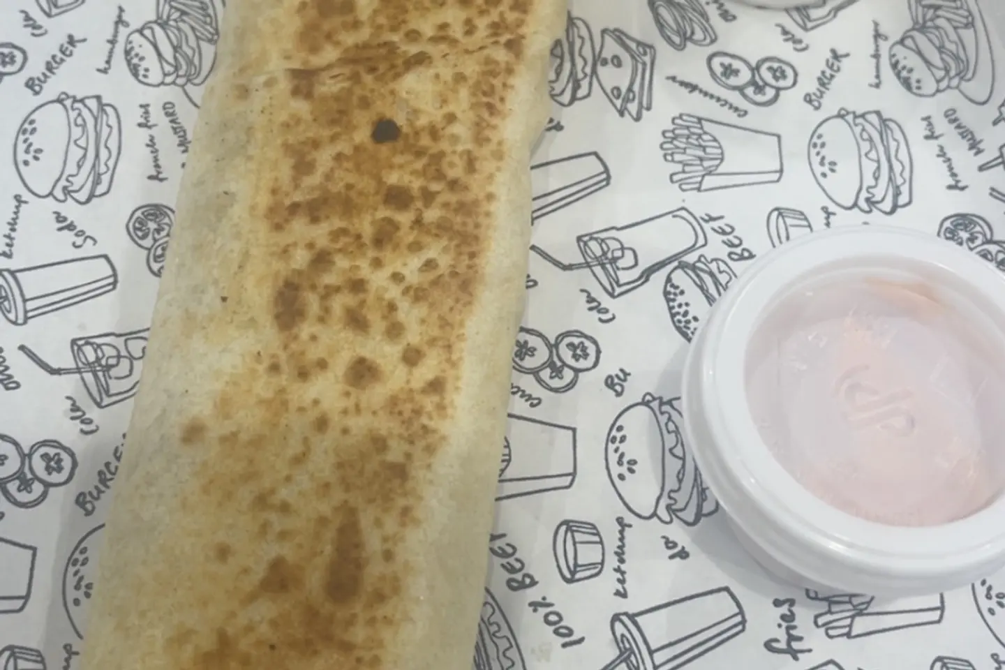 ساندويتش فاهيتا خبز صاج