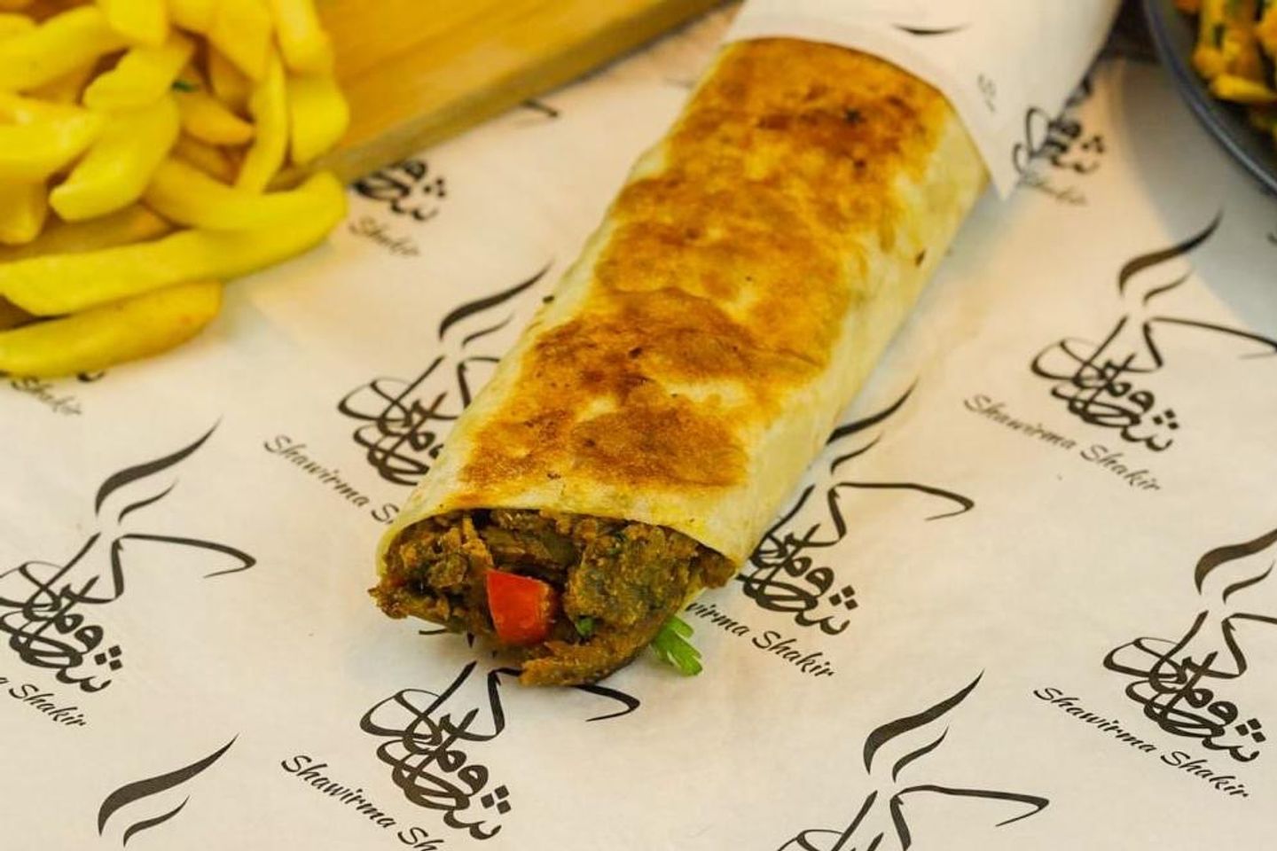 شاورما صاروخ لحم