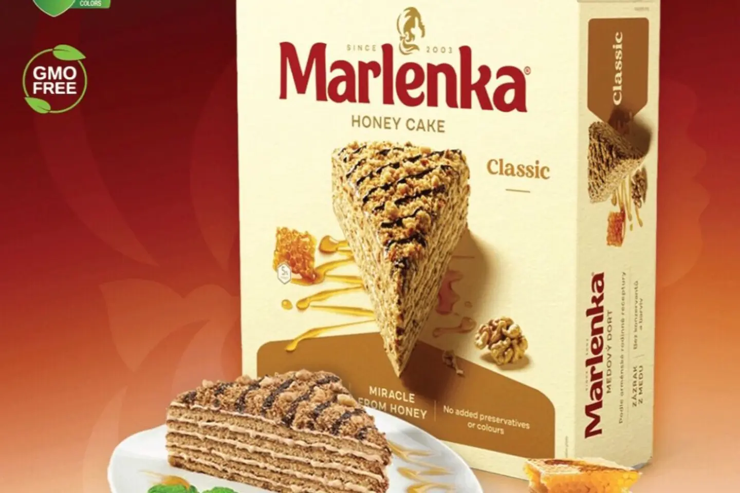 كيك مارلينكا بالعسل كلاسيك