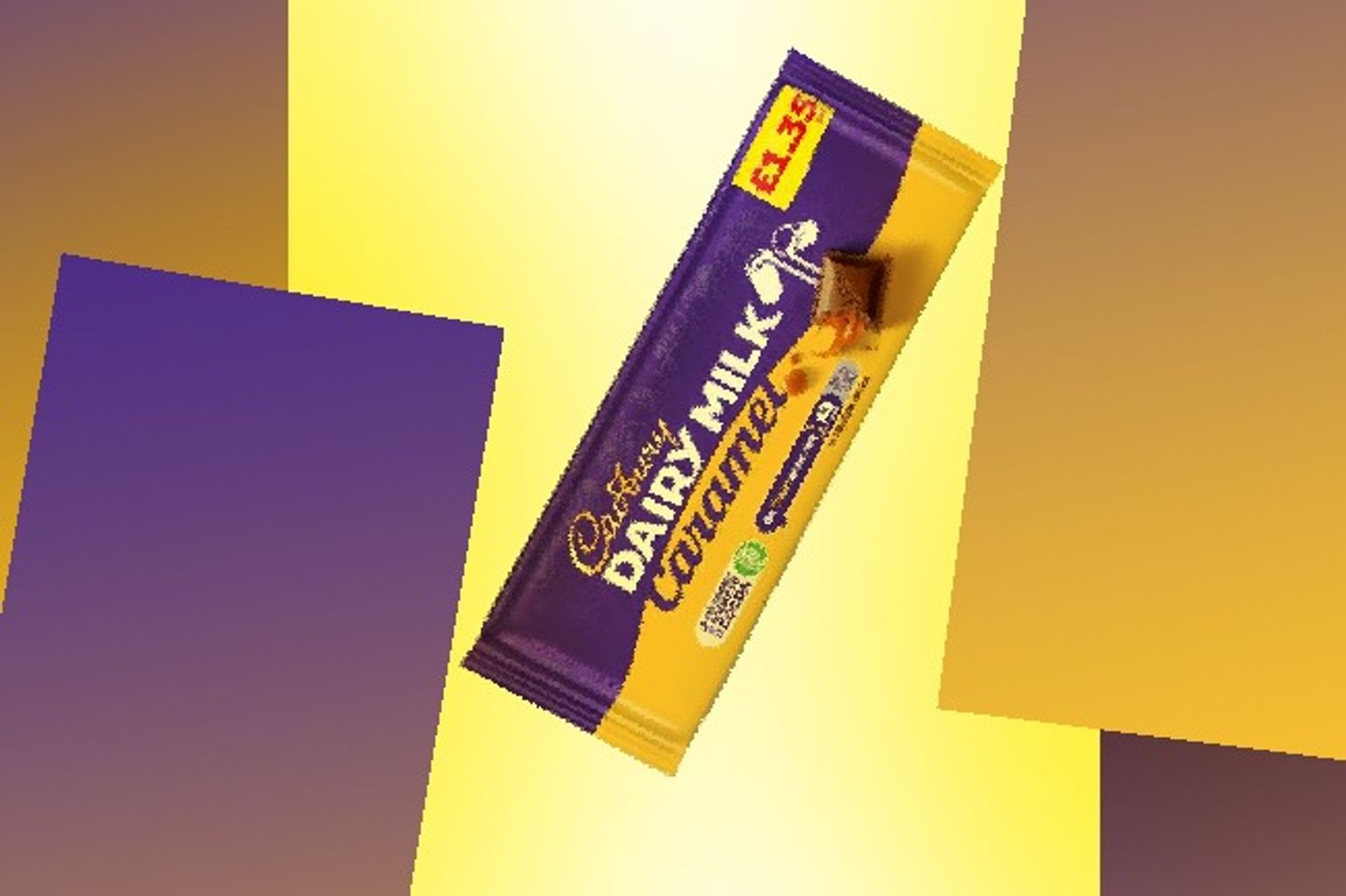 Cadbury Dairy Milk Caramel Chocolate Bar 120g
