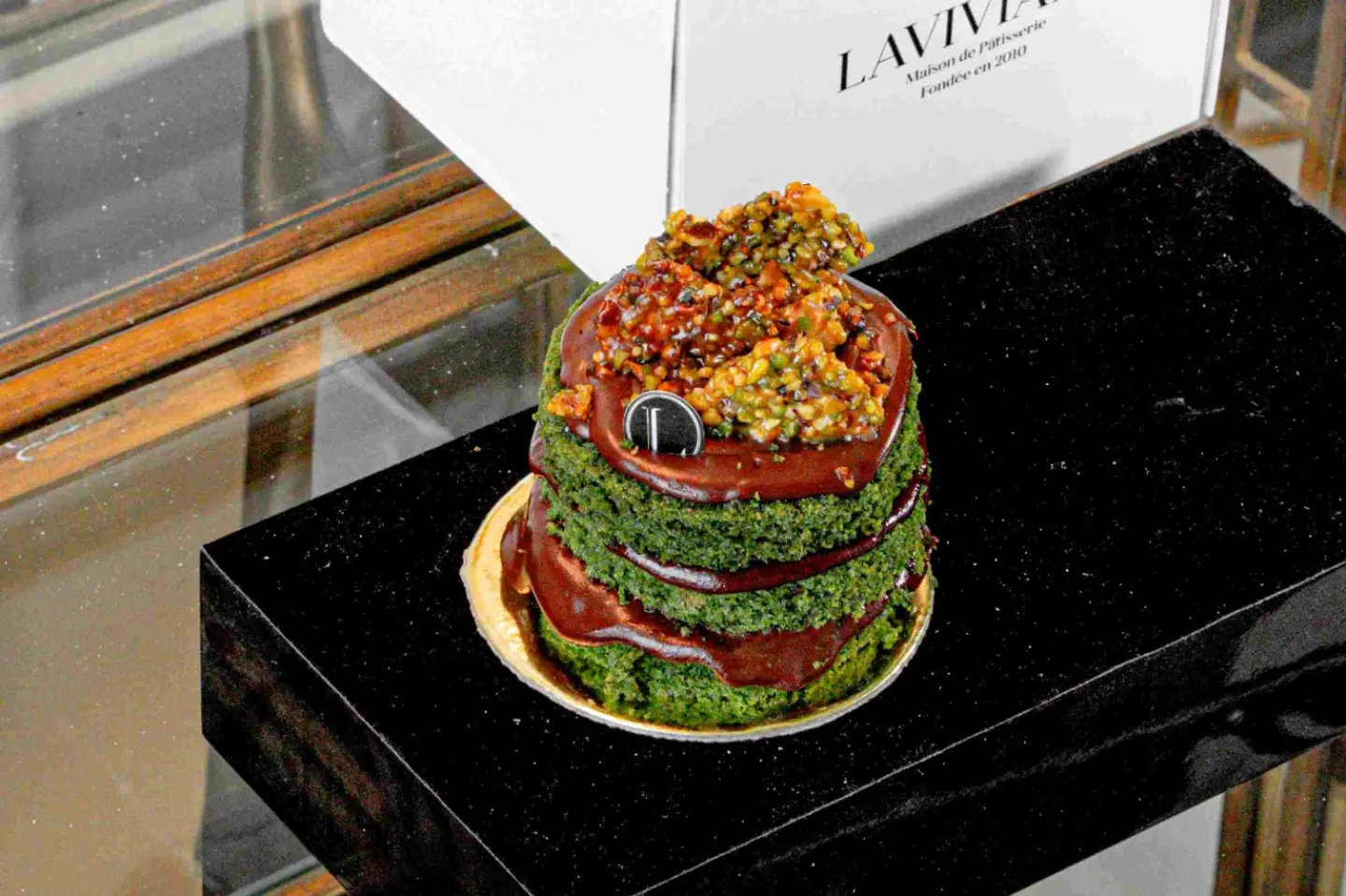 Pistachio Nutella Cake   Small