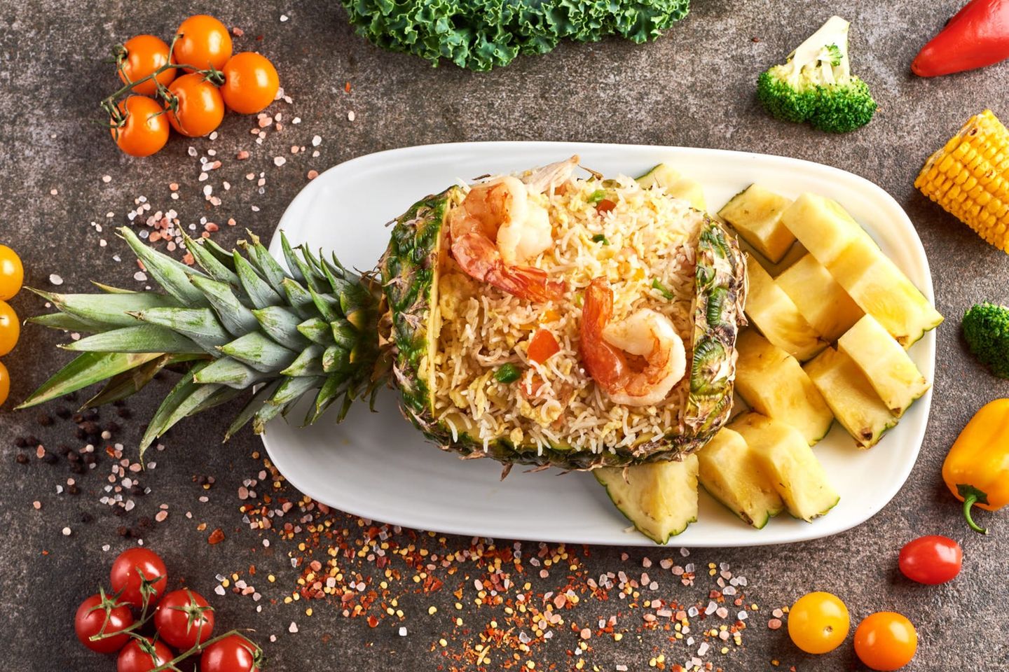 Pineapple Shrimps Rice