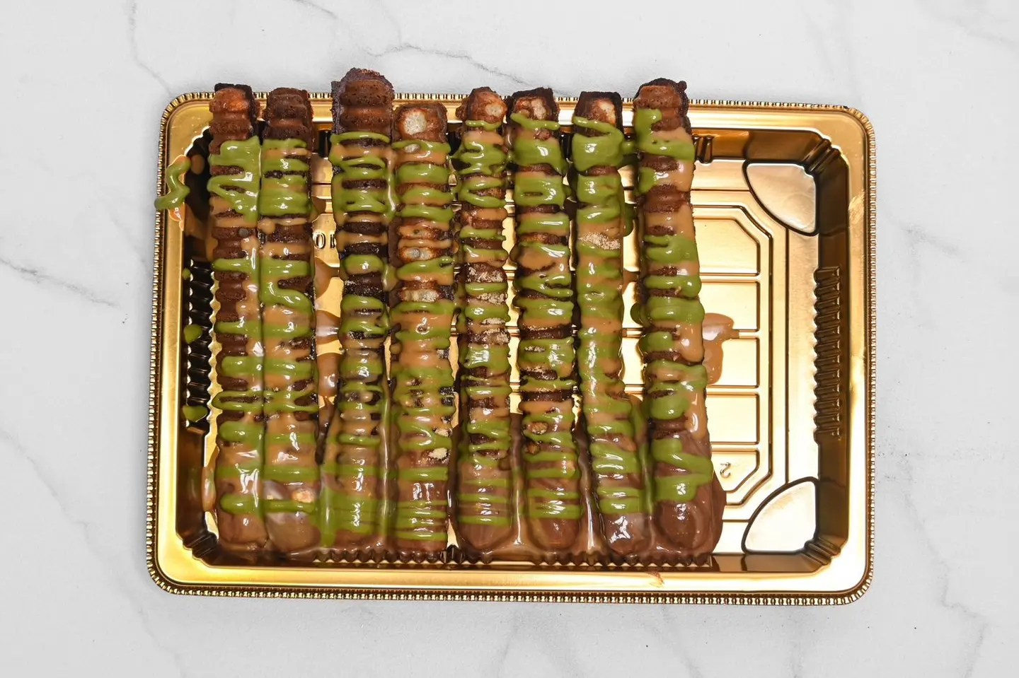 Waffle Sticks Pistachio