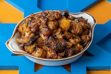 حمسة زهرة وبطاطس وباذنجان