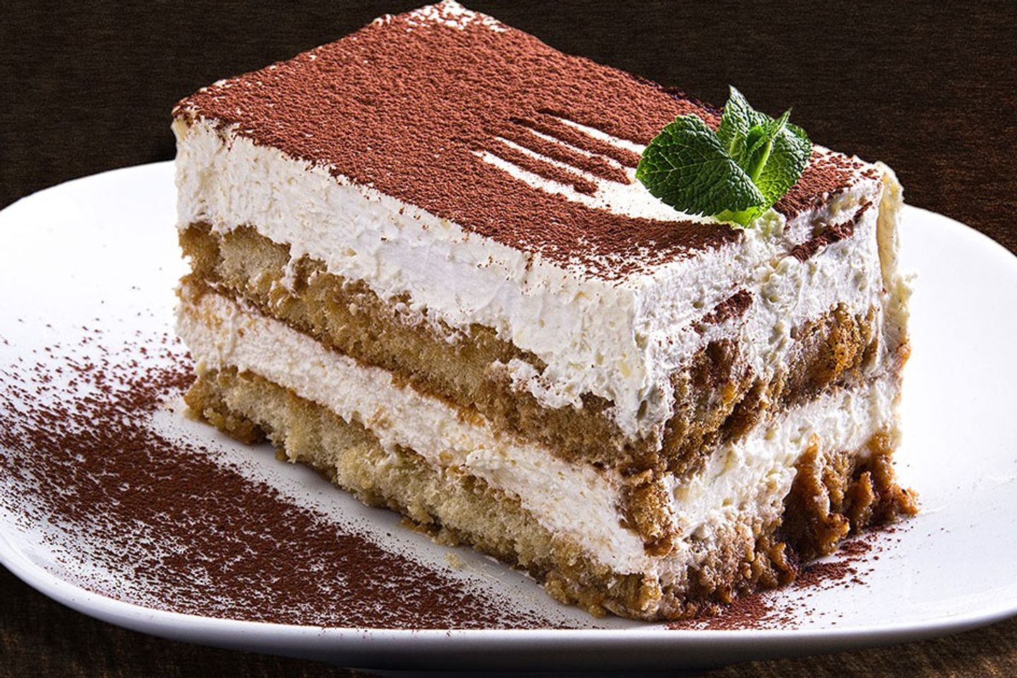 Tiramisu Cake Piece