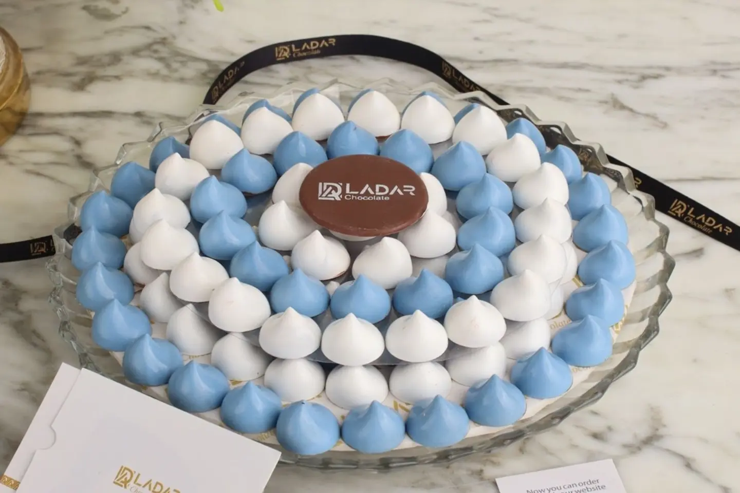 Blue Sky Chocolate Medium Tray Luxury In The Colors Of The Sky