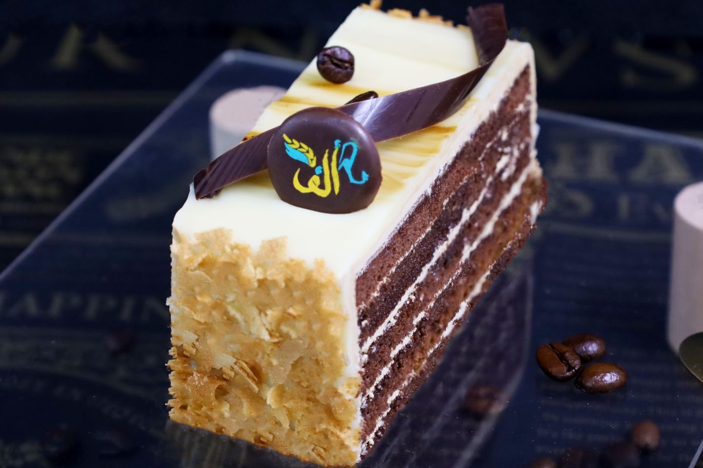 كيك القهوة