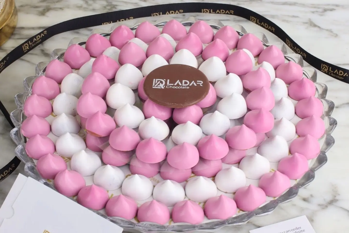 Pink Chocolate Medium Tray Sweetness With A Taste Of Elegance