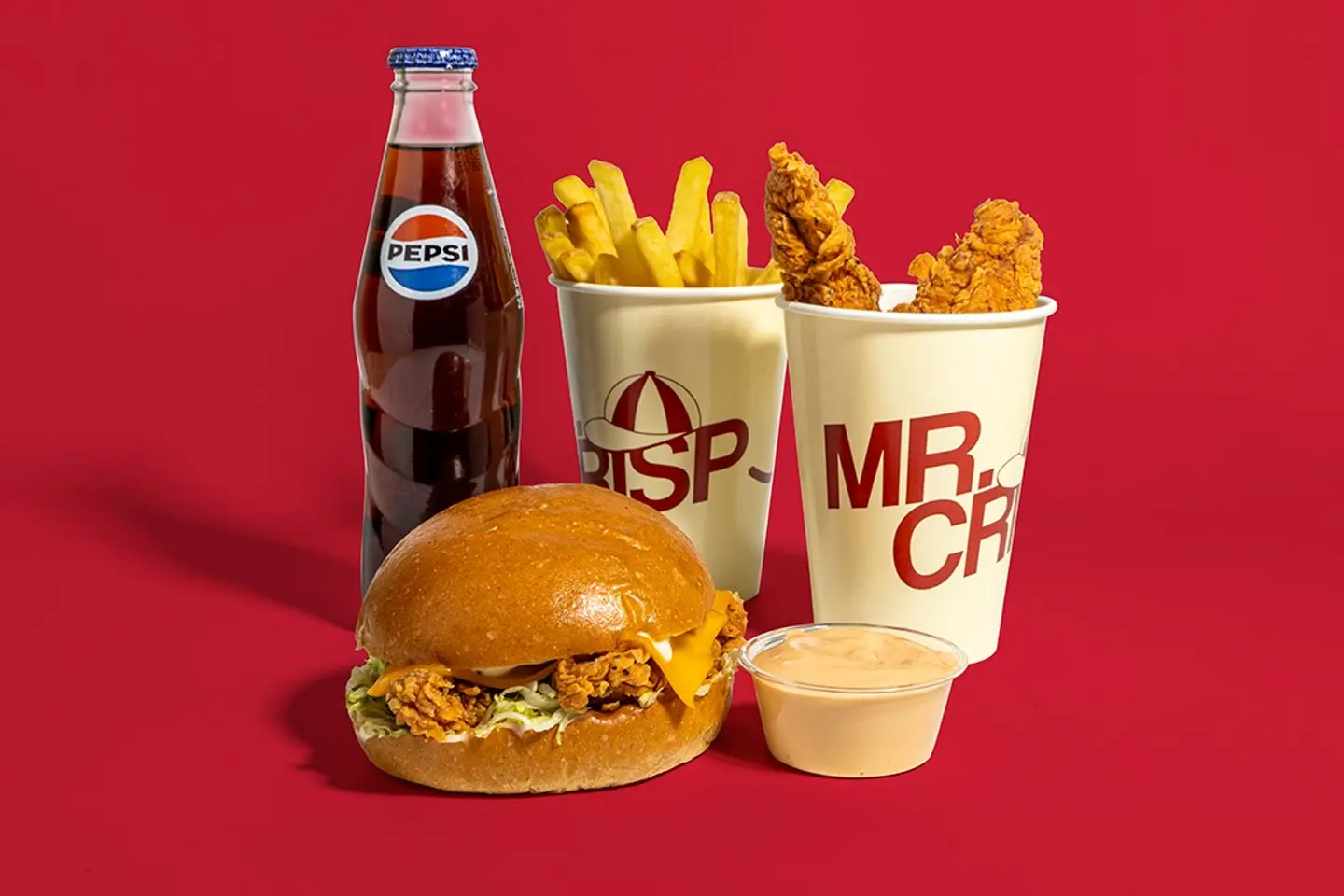 Combo Burger With Tender