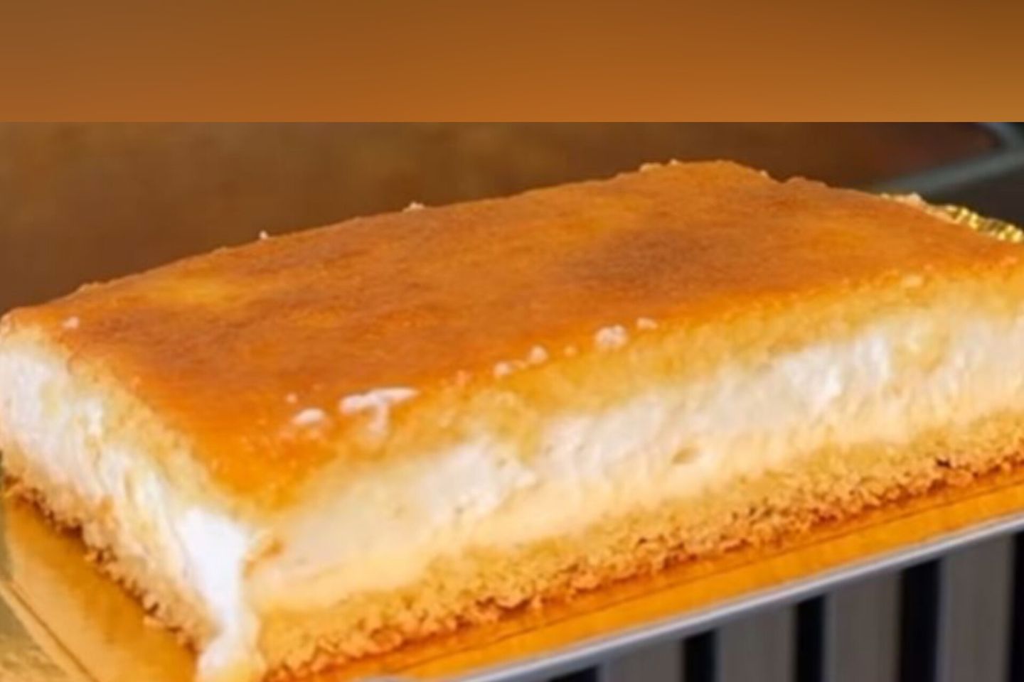 Basbousa With Cream - Half A Kilo
