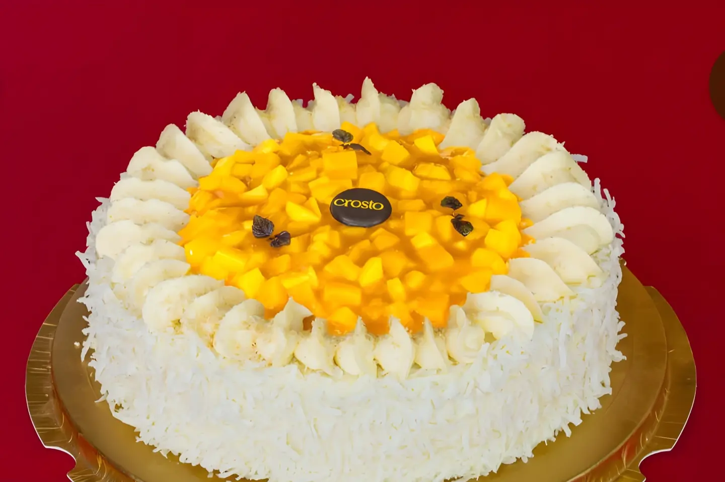 Coconut And Mango Cake